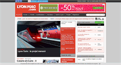 Desktop Screenshot of lyonmag.com